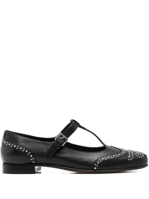 Church's stud-embellished mary jane shoes