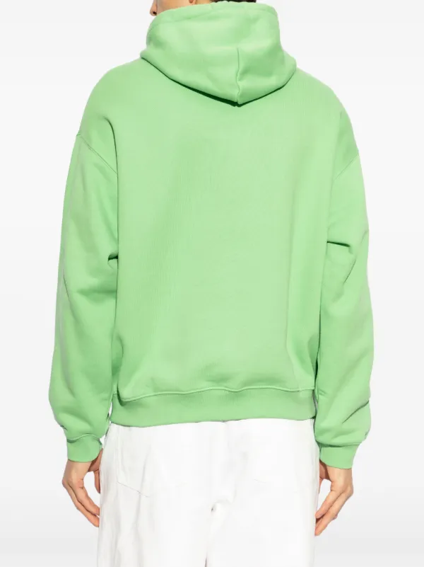LOGO APPLIQUE PULLOVER SWEAT HOODIE（L） Lacoste logo-appliqué Hoodie | Green | FARFETCH ZA