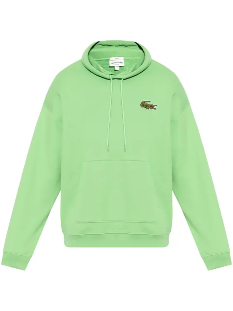 Lacoste hoodie con aplique del logo
