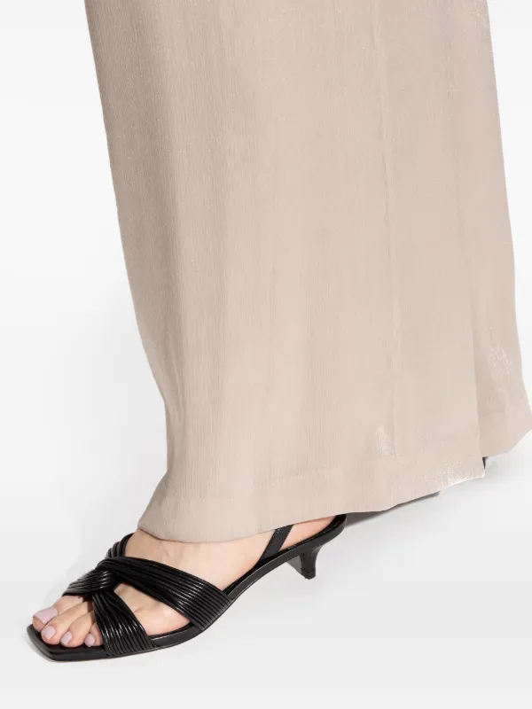 Michael Michael Kors 45mm Alessia Sandals | Black | FARFETCH