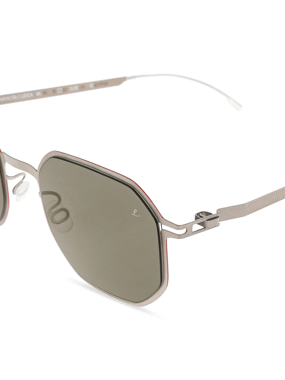 Mykita geometric-frame sunglasses - Grijs