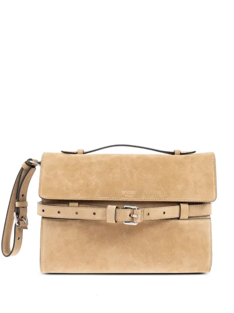 Moschino belt-detailing tote bag 