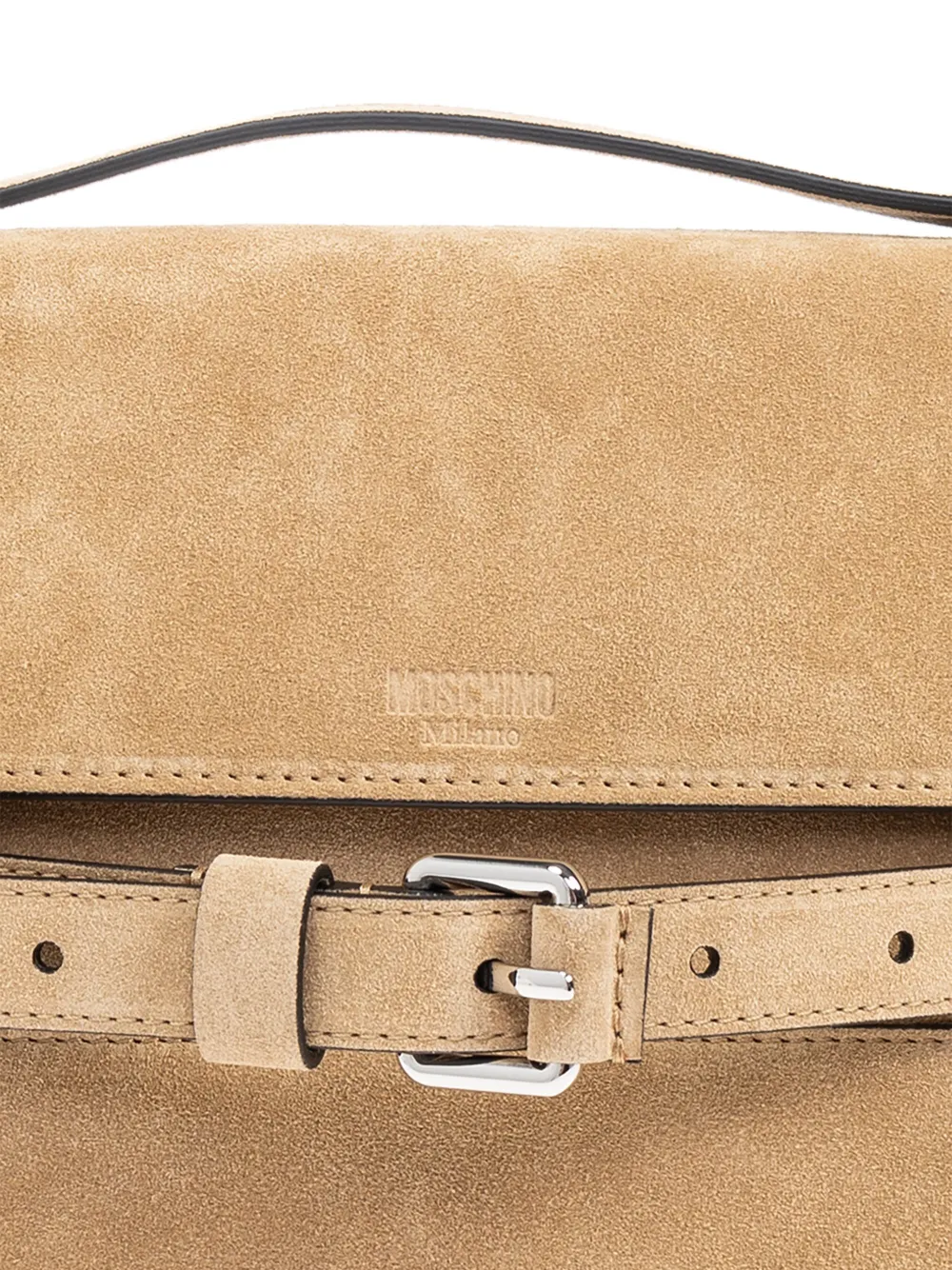 belt-detailing tote bag
