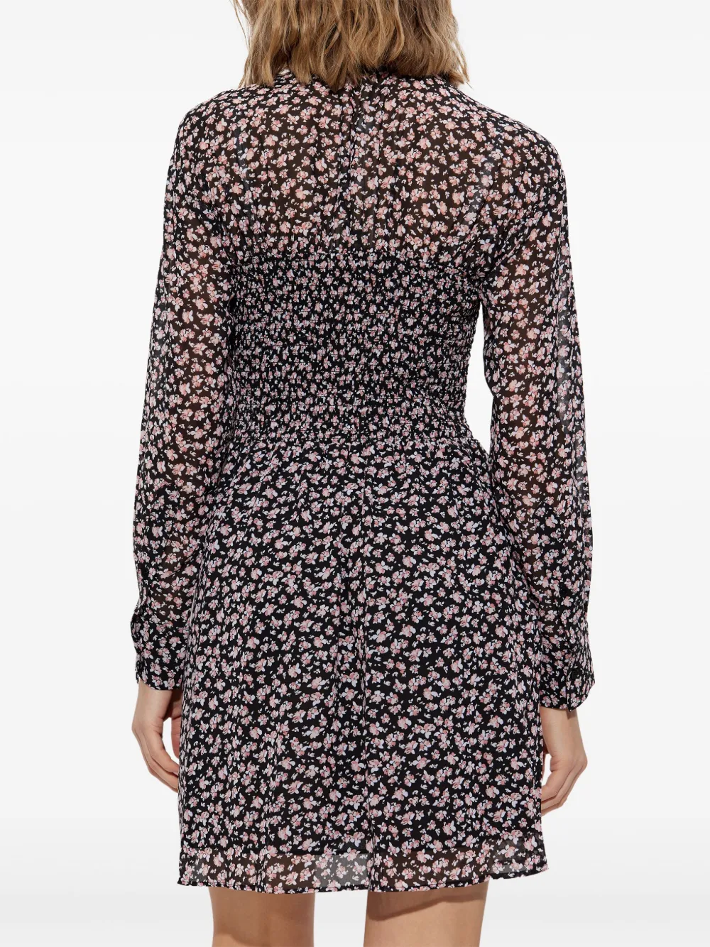 Michael Kors shirtjurk met bloemenprint Zwart