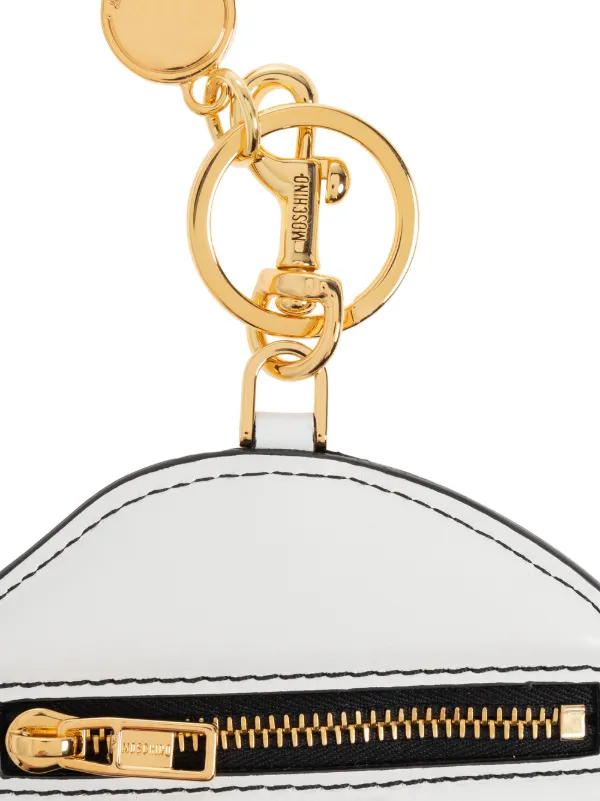 【関税＆送料込み】Moschino Keyrings Big Heart calfskin keychain | Moschino