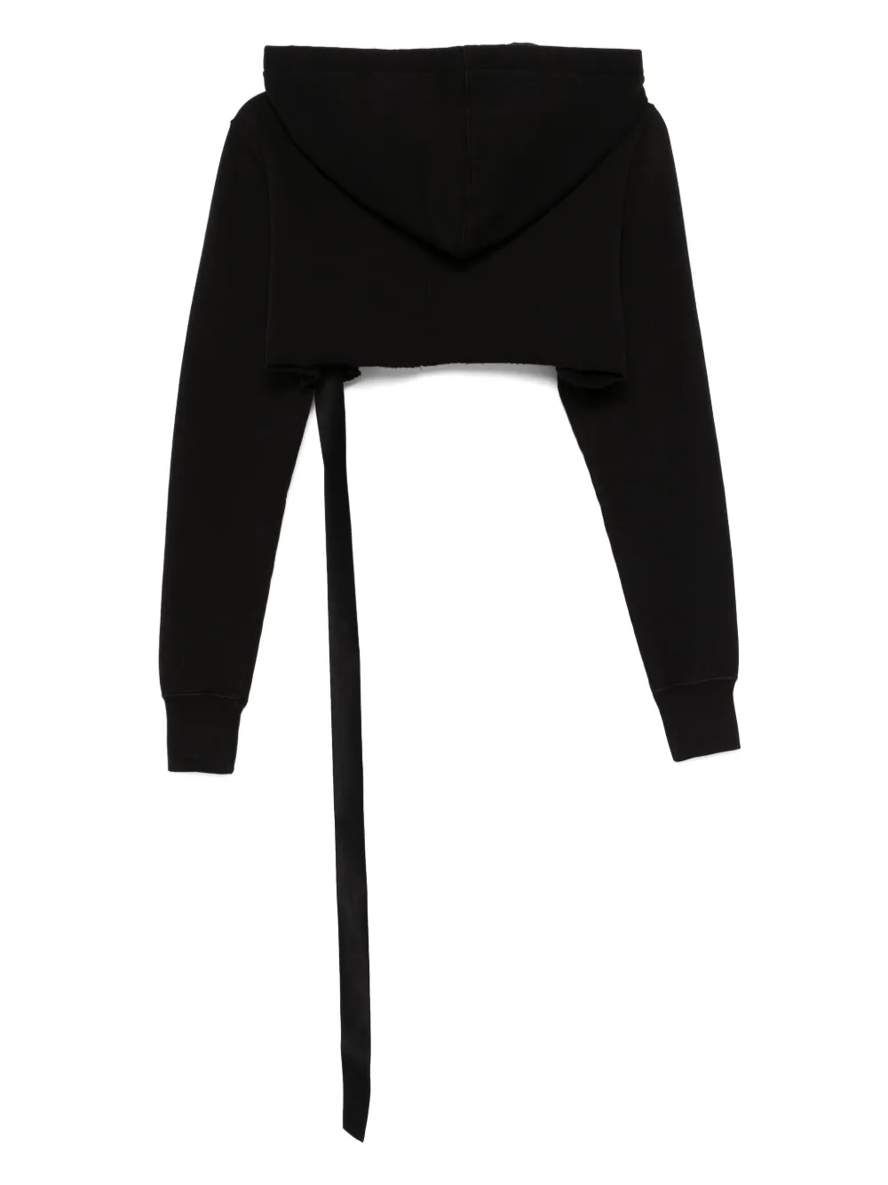 Rick Owens DRKSHDW Cropped hoodie - Zwart