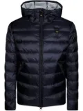 Blauer logo down jacket - Blue