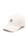 Moncler logo-patch cap - Neutrals
