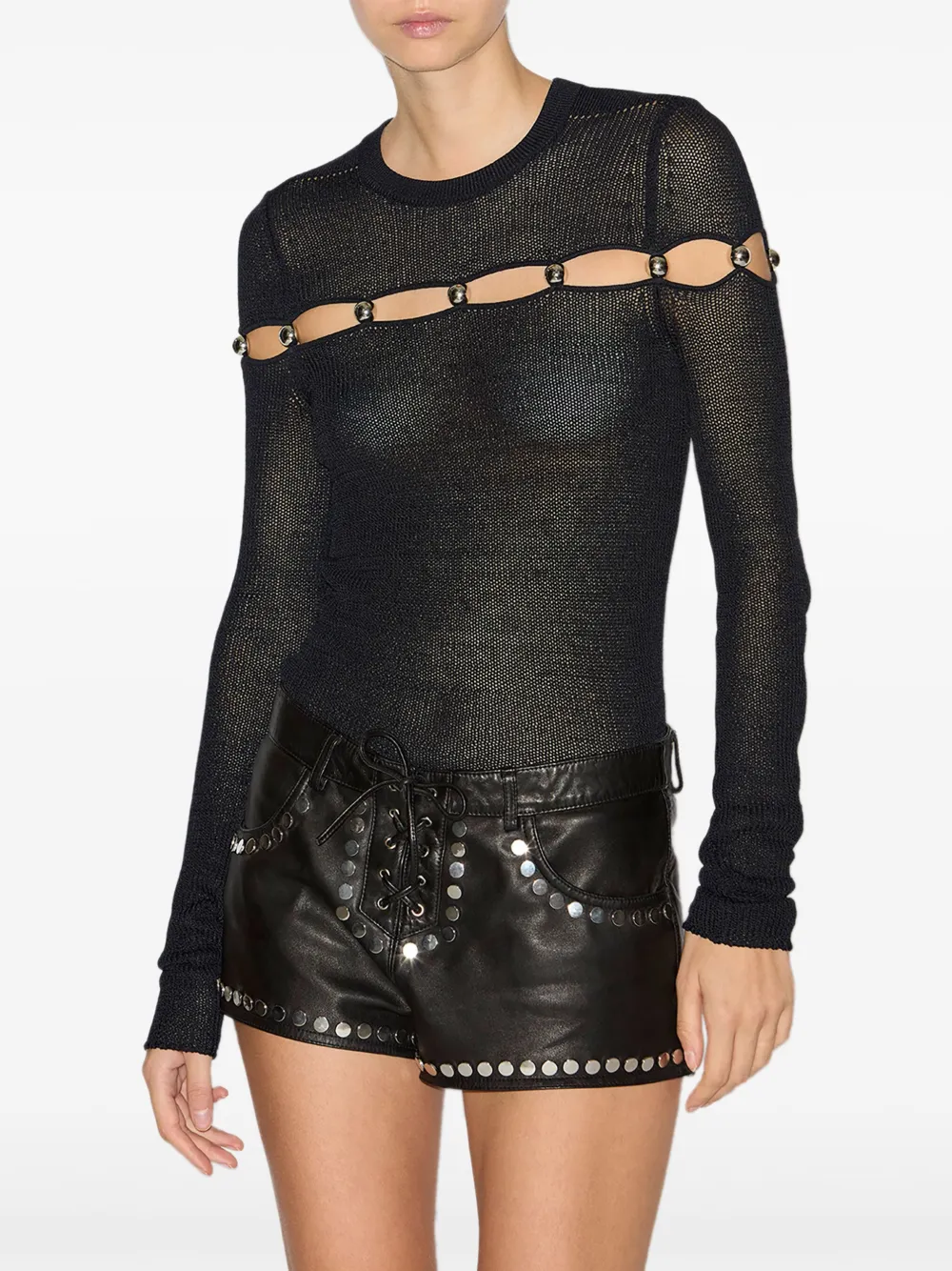 ISABEL MARANT Elsie top Zwart
