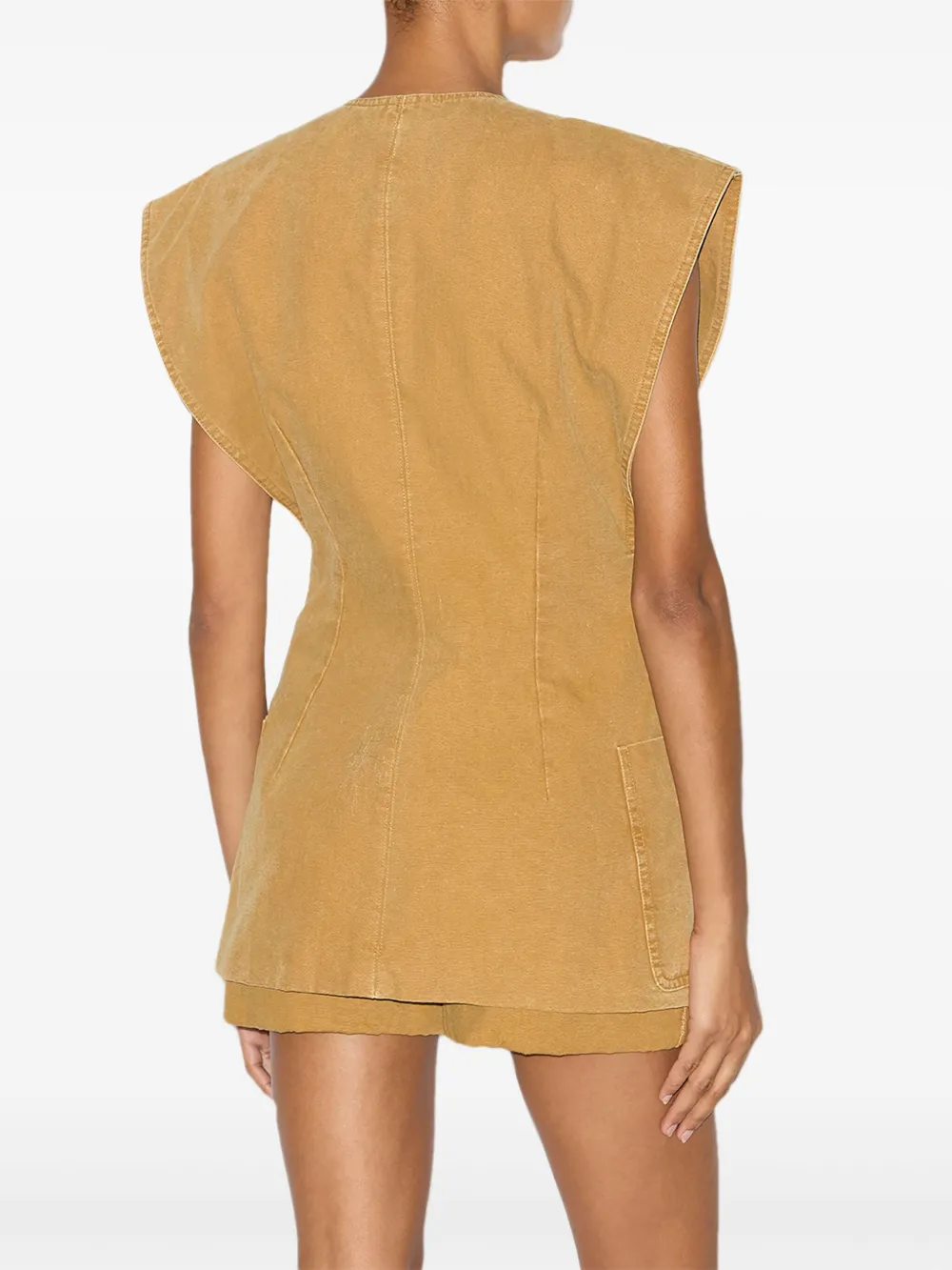 ISABEL MARANT Falila gilet Bruin