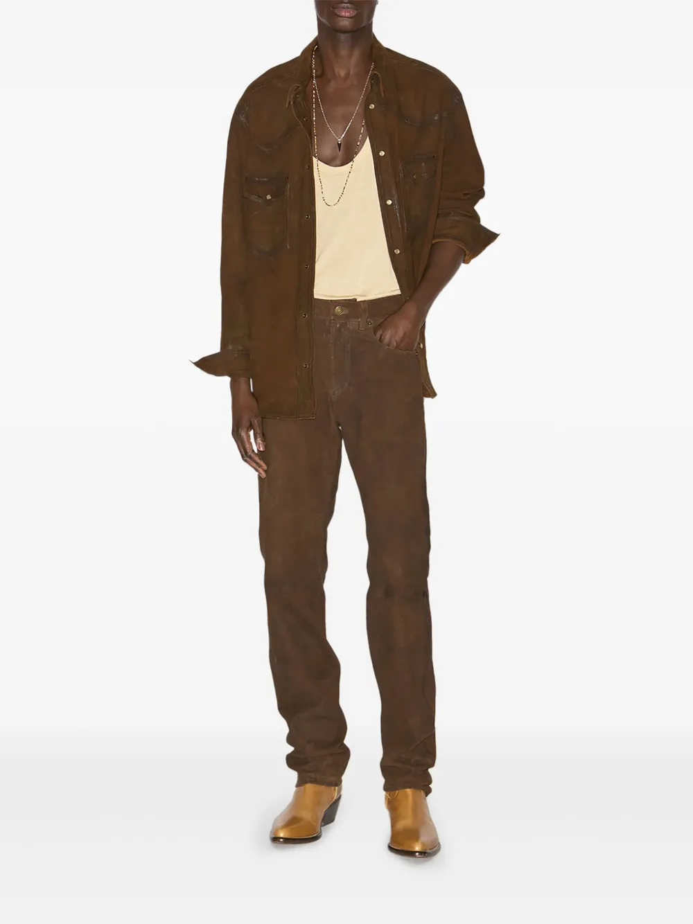 MARANT Lewys trousers | Regular-Fit & Straight Leg Pants | Image 2