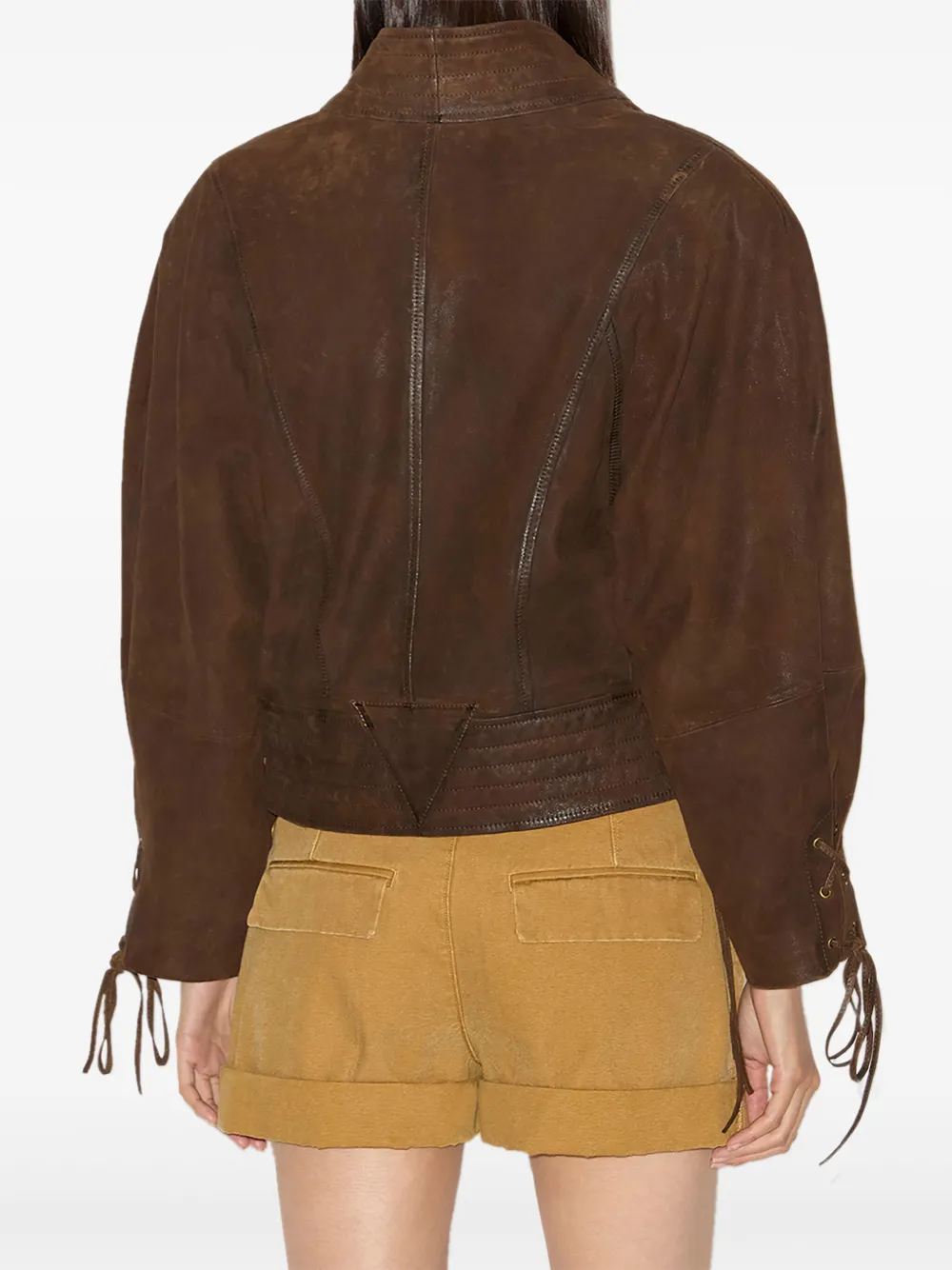 Isabel Marant Edina Jacket In ブラウン