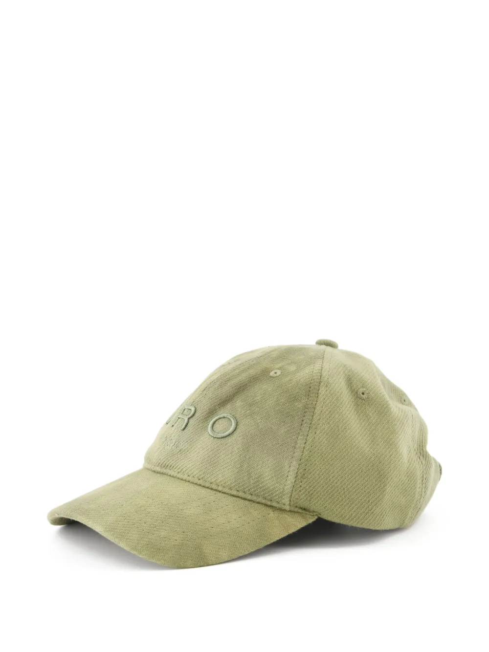 IRO embroidered-logo cap - Groen