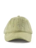 IRO embroidered-logo cap - Green
