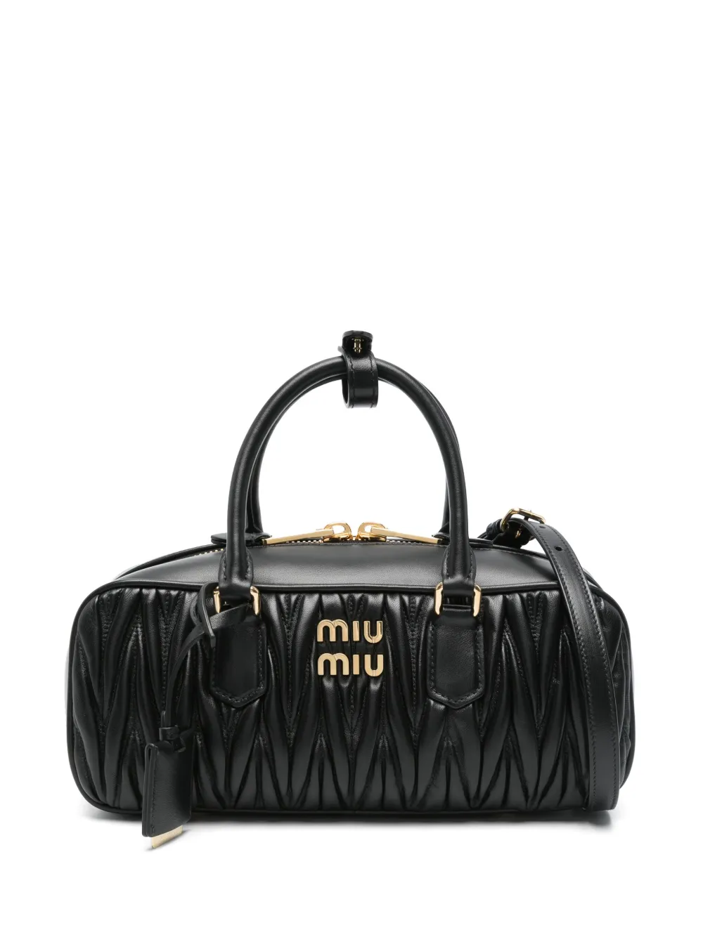 Miu Arcadie kleine shopper Zwart