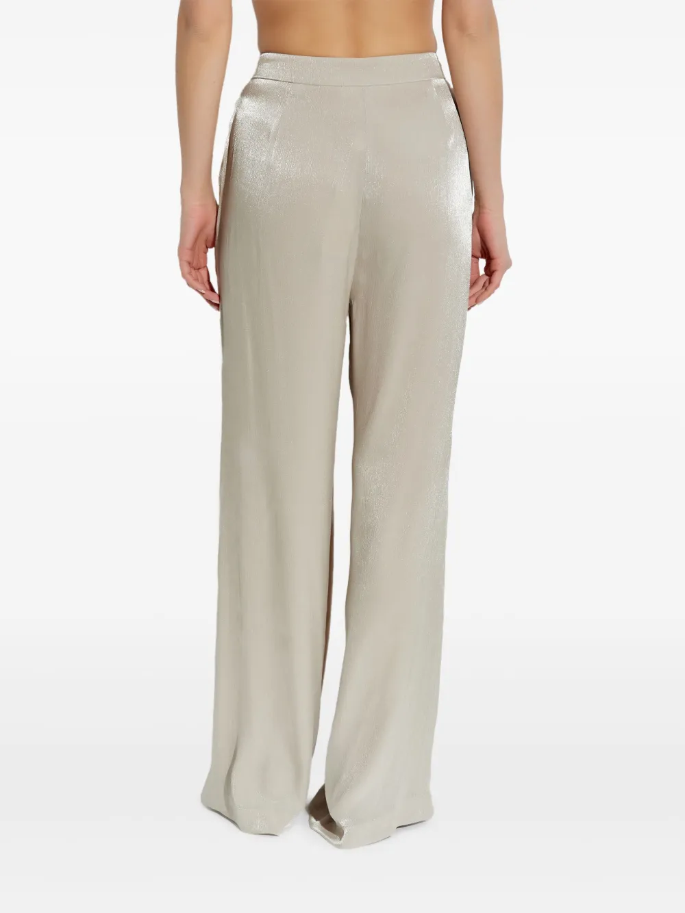 Michael Kors Broek met gesmockt detail Goud