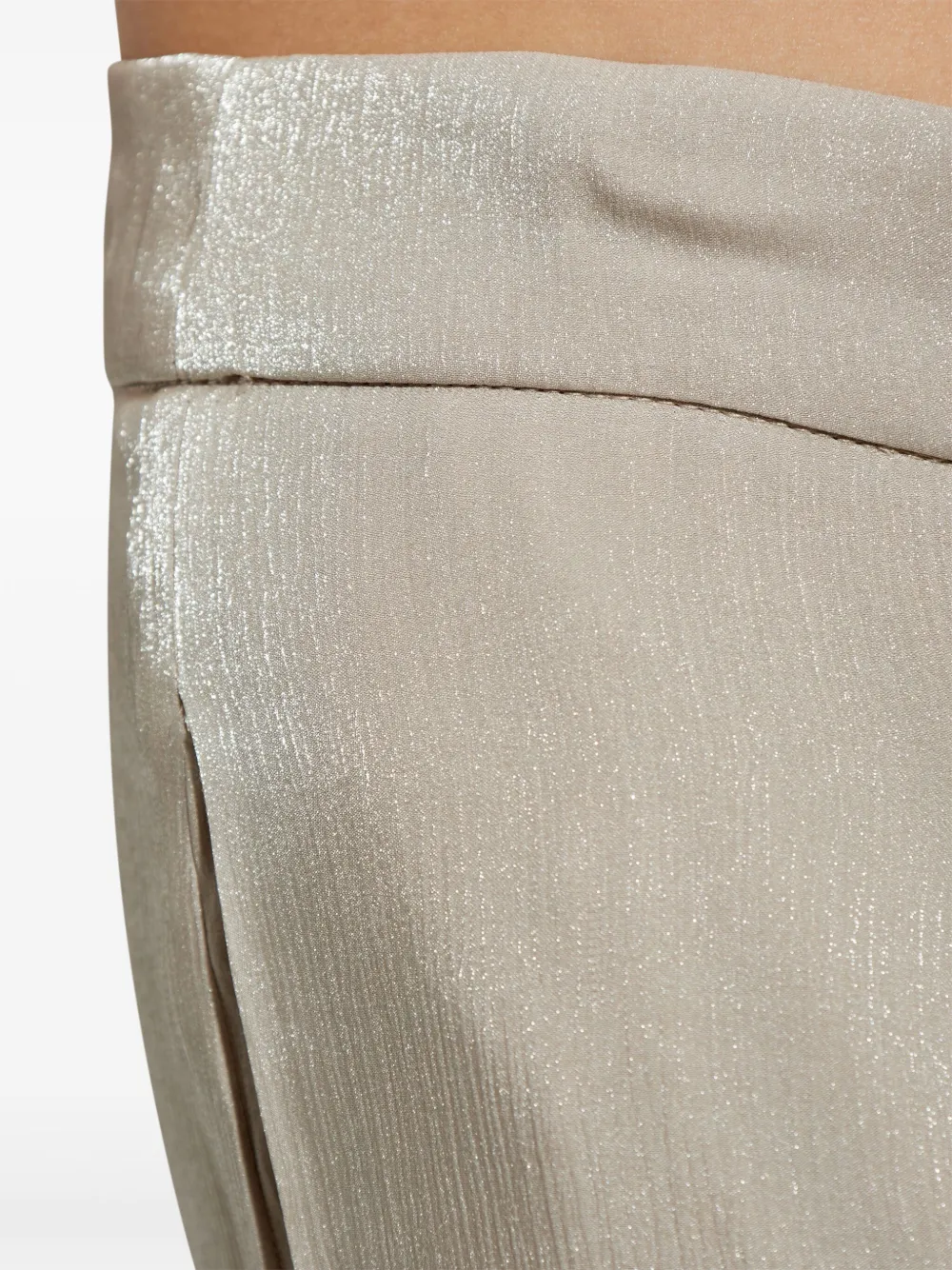 Michael Kors Broek met gesmockt detail Goud