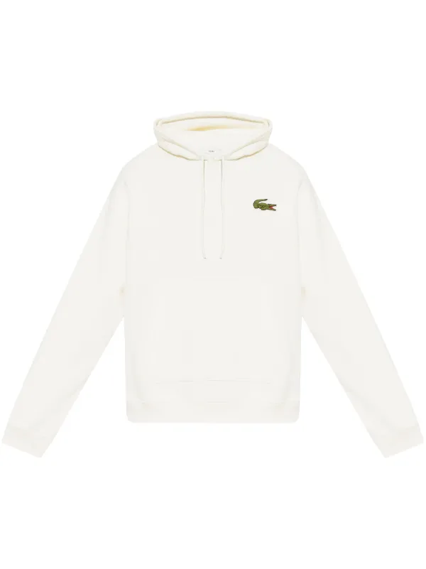 Lacoste ロゴアップリケ パーカー | ホワイト | FARFETCH JP Lacoste ロゴアップリケ パーカー | ホワイト | FARFETCH JP