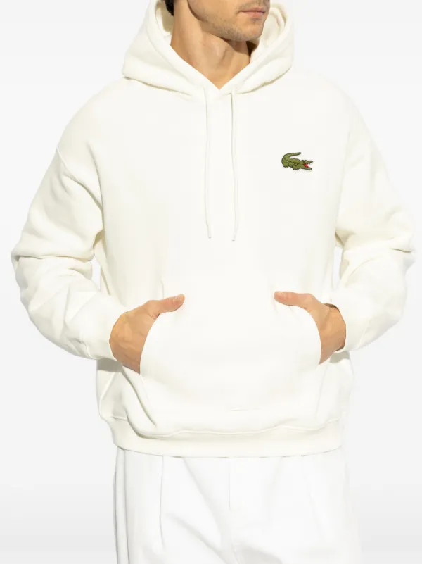 Lacoste ロゴアップリケ パーカー | ホワイト | FARFETCH JP Lacoste ロゴアップリケ パーカー | ホワイト | FARFETCH JP