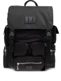 Moschino multi-pocket backpack - Black