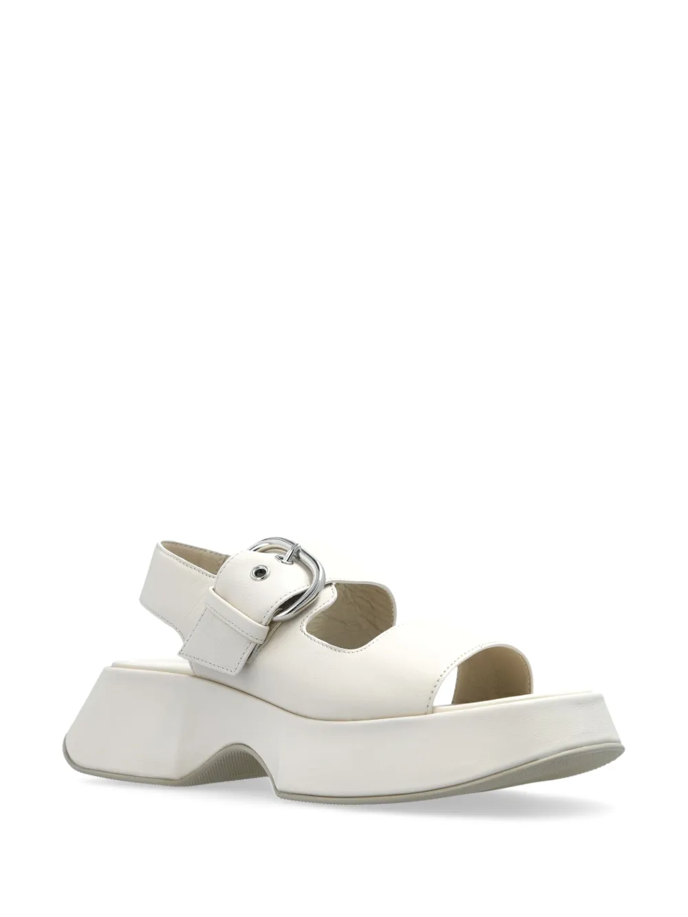 Vic Matie leather sandals - Beige