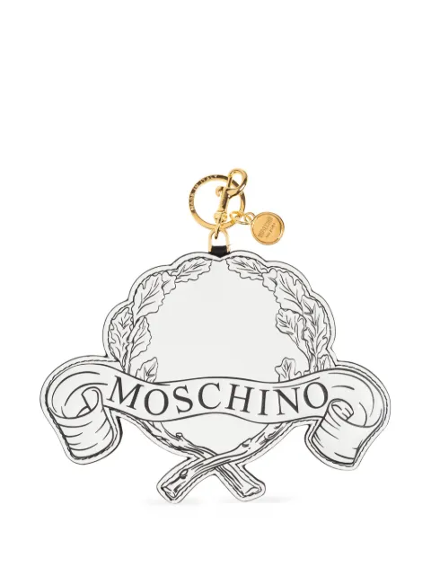 Moschino llavero con logo estampado
