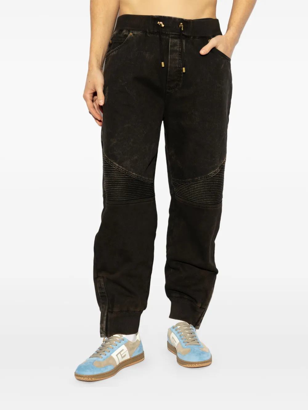 Balmain Straight broek Zwart