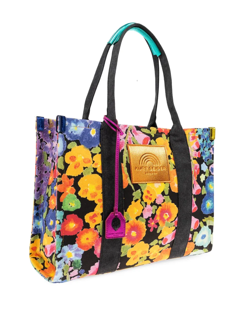 Kurt Geiger London Southbank grote shopper Geel