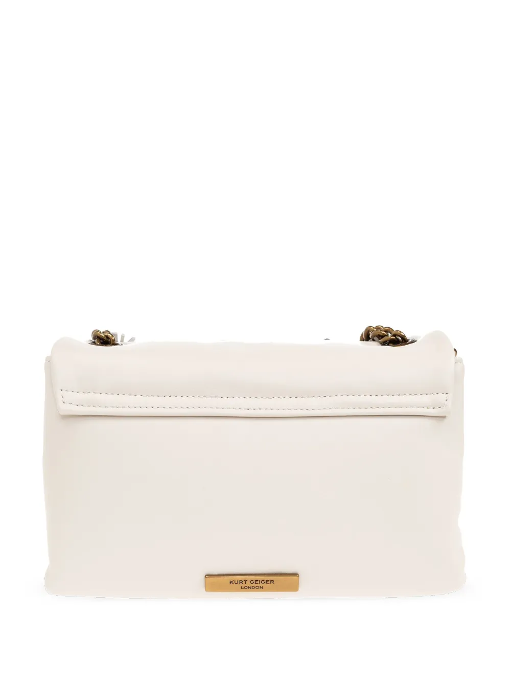 Kurt Geiger Kensington Flower Cross Body Bag In Nude