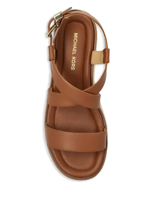 Michael Michael Kors Lynn Sandals | Brown | FARFETCH