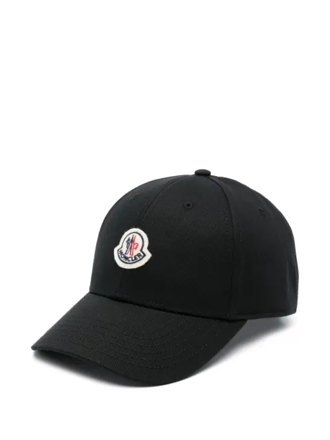 Moncler gorra con parche del logo