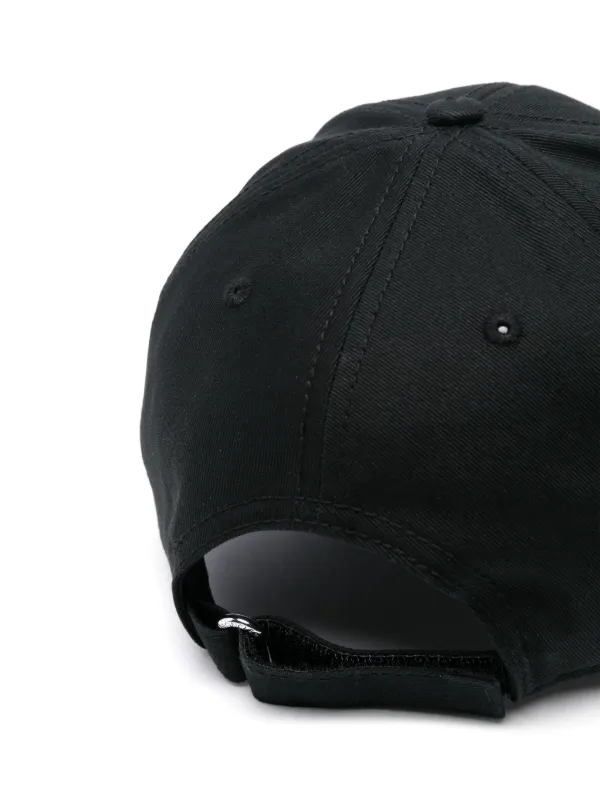 Moncler ロゴ キャップ | ブラック | FARFETCH JP