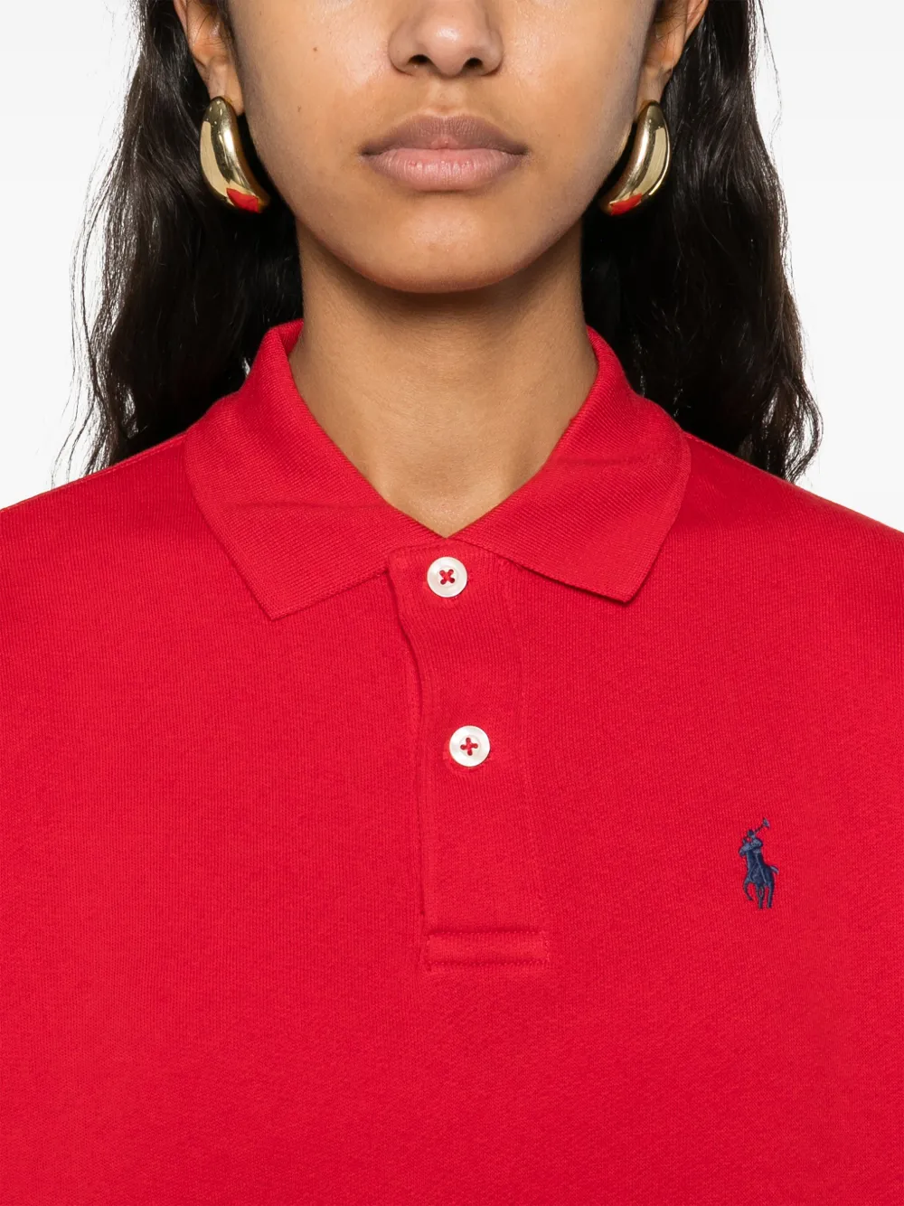 Polo Ralph Lauren Poloshirt met Polo Pony-print Rood