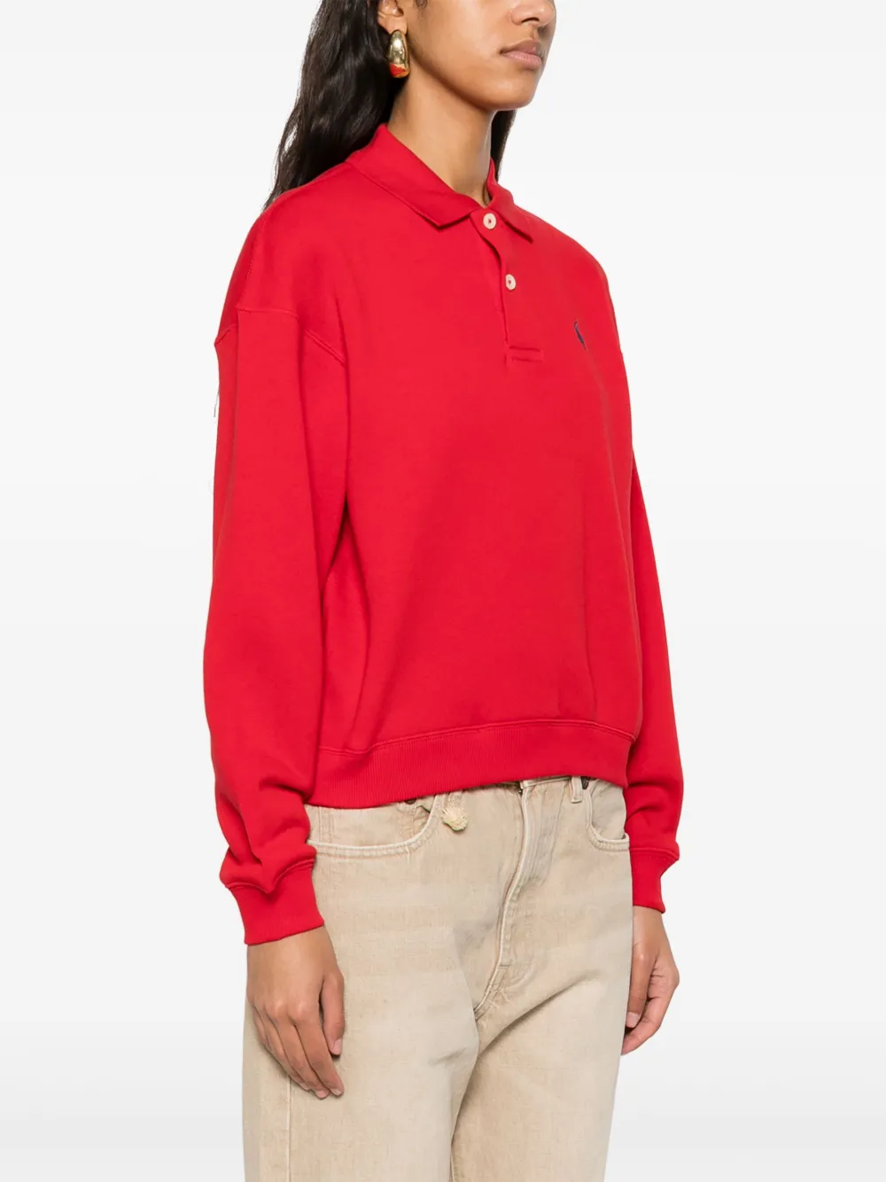 Polo Ralph Lauren Poloshirt met Polo Pony-print Rood