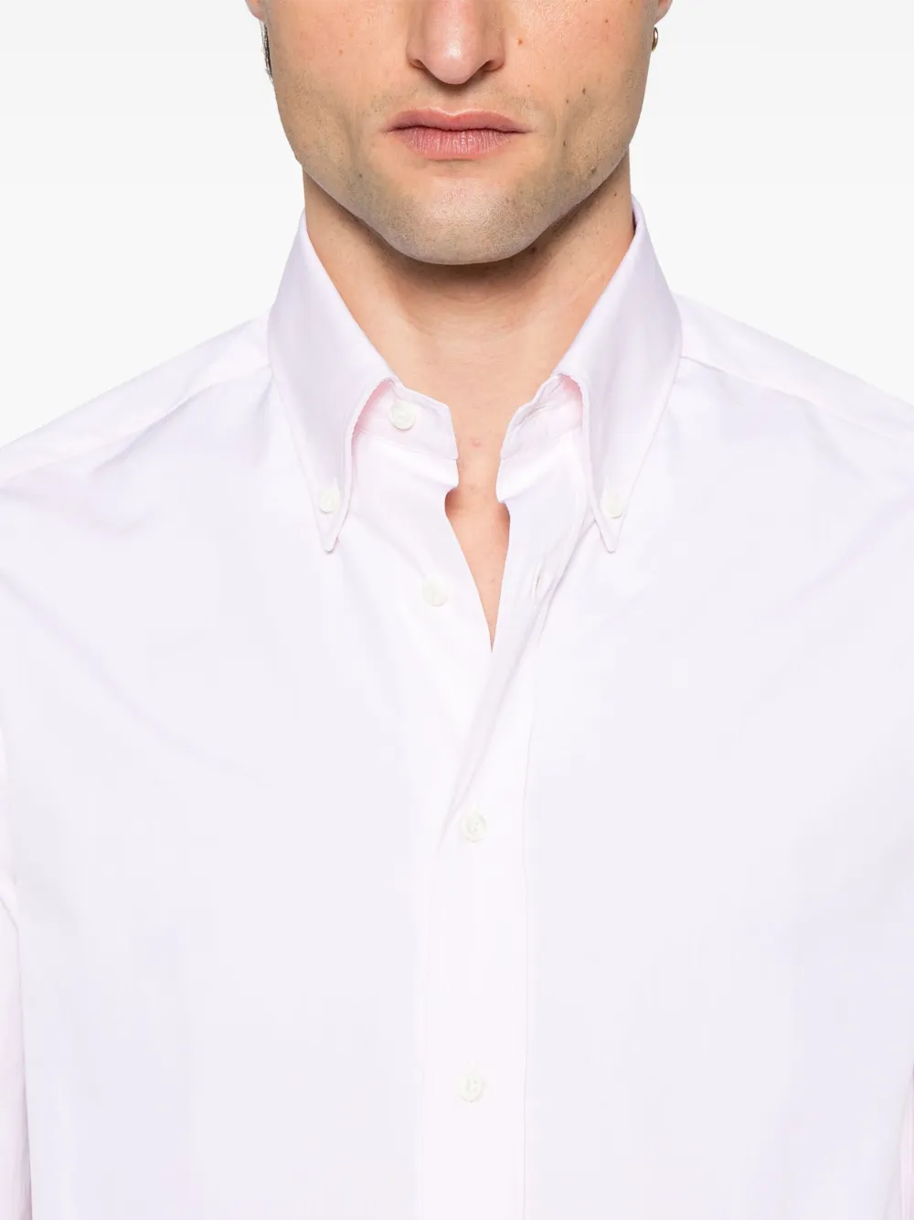 Brunello Cucinelli Katoenen overhemd Roze