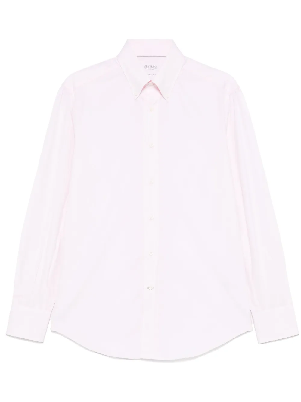 Brunello Cucinelli camisa de algodón | rosado | Image 1