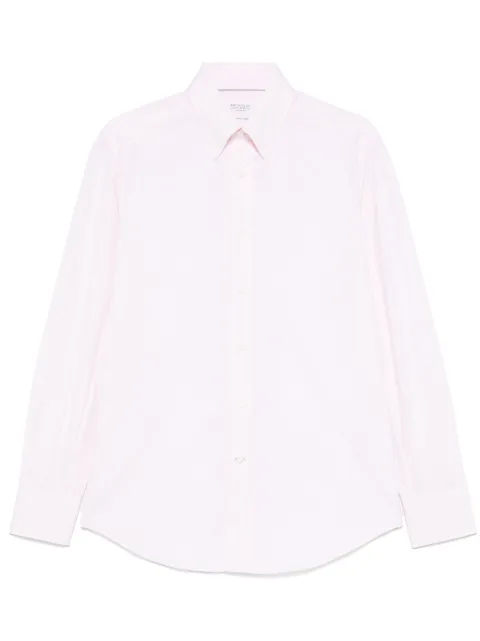 Brunello Cucinelli camisa de algodón