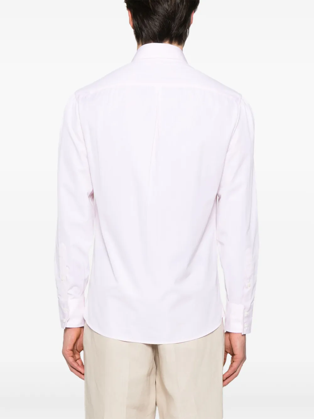 Brunello Cucinelli Katoenen overhemd Roze