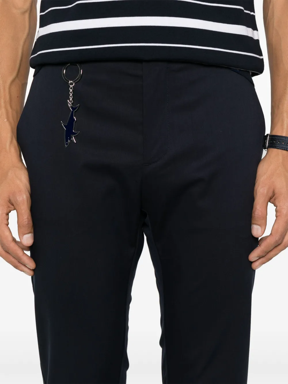 PAUL & SHARK KEYRING-ATTACHMENT TROUSERS