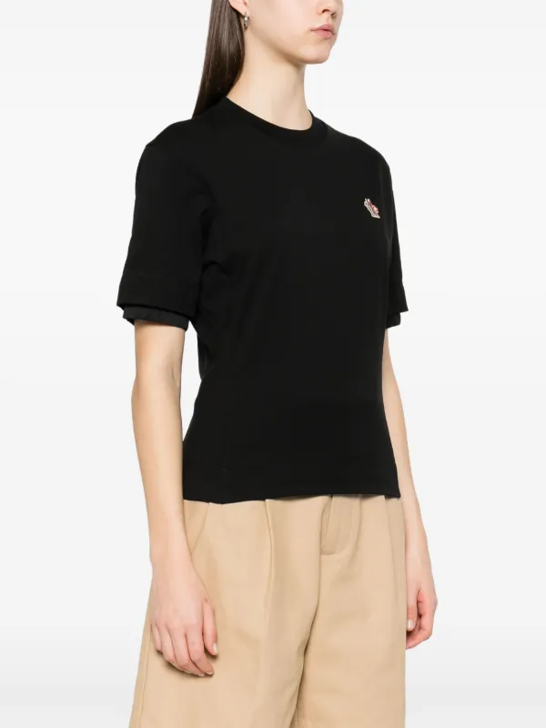 Moncler Grenoble ロゴ Tシャツ | ブラック | FARFETCH JP