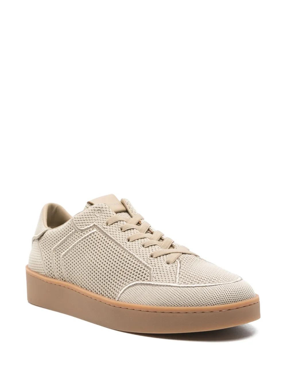 Canali Mesh sneakers Beige