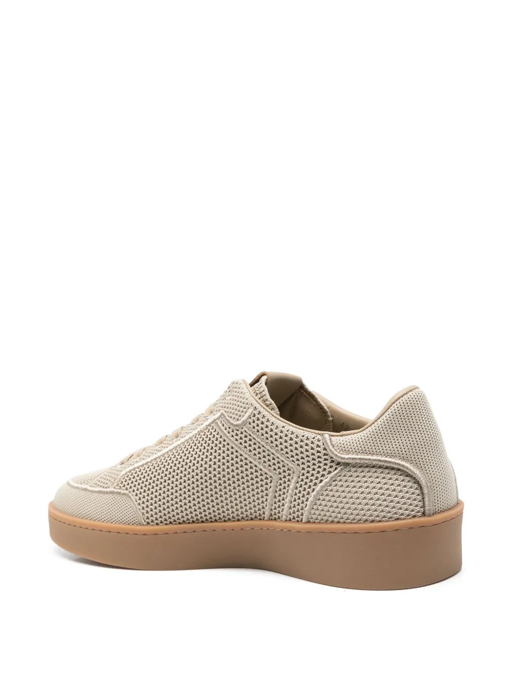 Canali Mesh sneakers Beige