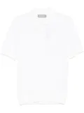 Canali knitted polo shirt - White