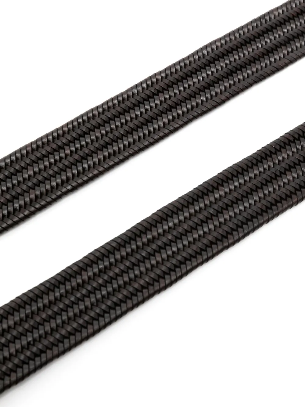 Canali Leren riem - Bruin