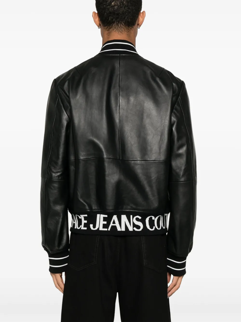 Versace Jeans Couture Giacca con logo jacquard | Abbigliamento | Image 4