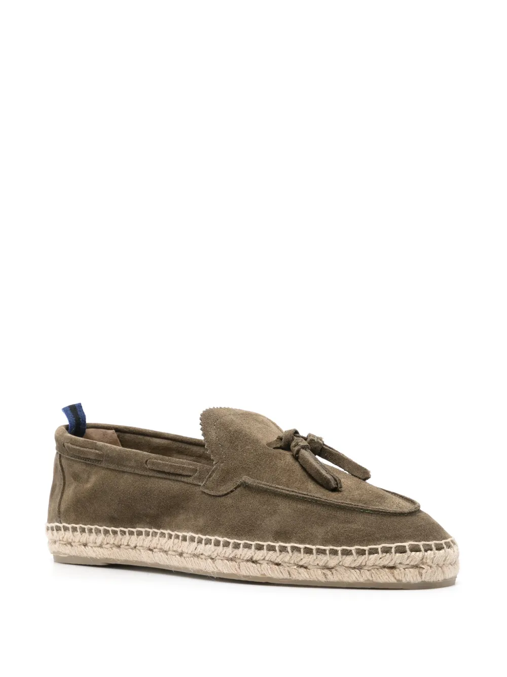 Castañer Suède espadrilles - Groen