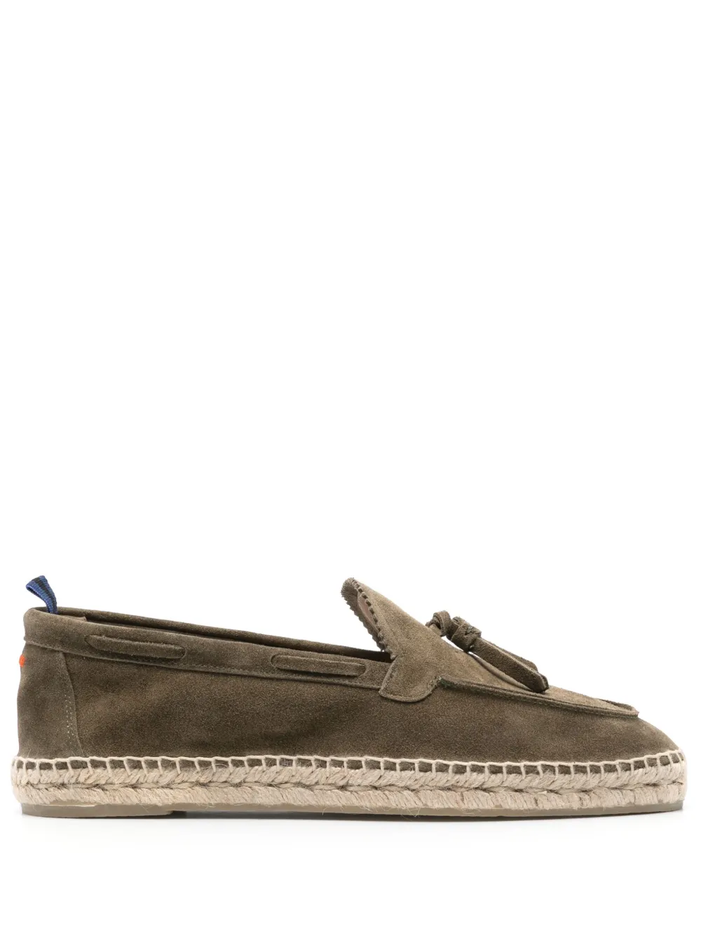 Castañer Suède espadrilles Groen