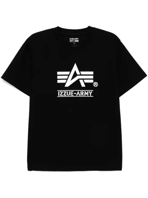 izzue logo-print T-shirt