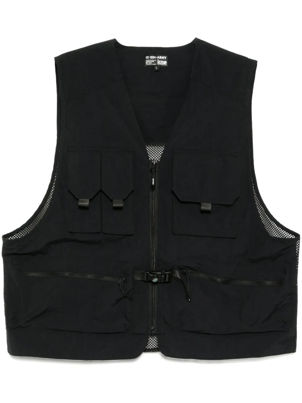 zip-up gilet