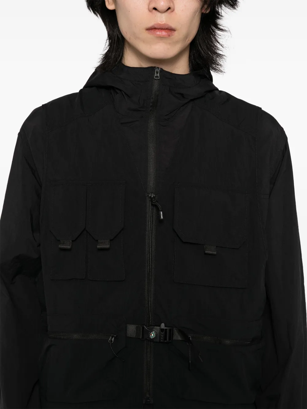 izzue Bodywarmer met rits Zwart